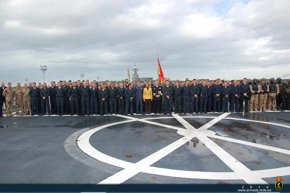 A bordo del ‘Patiño’, el contraalmirante Juan Rodríguez Garat asumirá el mando de la Fuerza Naval de la Unión Europea en la zona de operaciones 